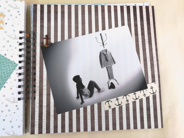 Álbum fotográfico Scrapbook personalizado - Trocitos de mí