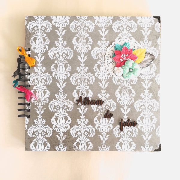 Álbum fotográfico Scrapbook personalizado