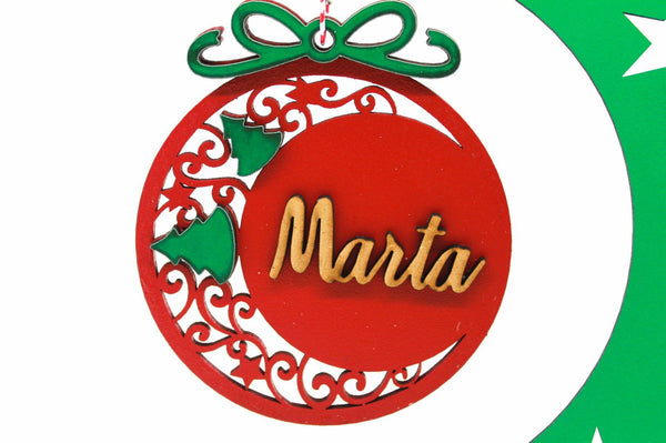 Esfera Navidad 1 - Trocitos de mí