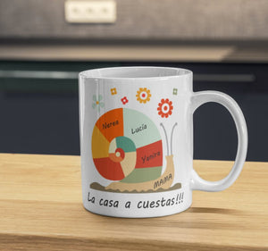 Taza Mamá Personalizada - Trocitos de mí